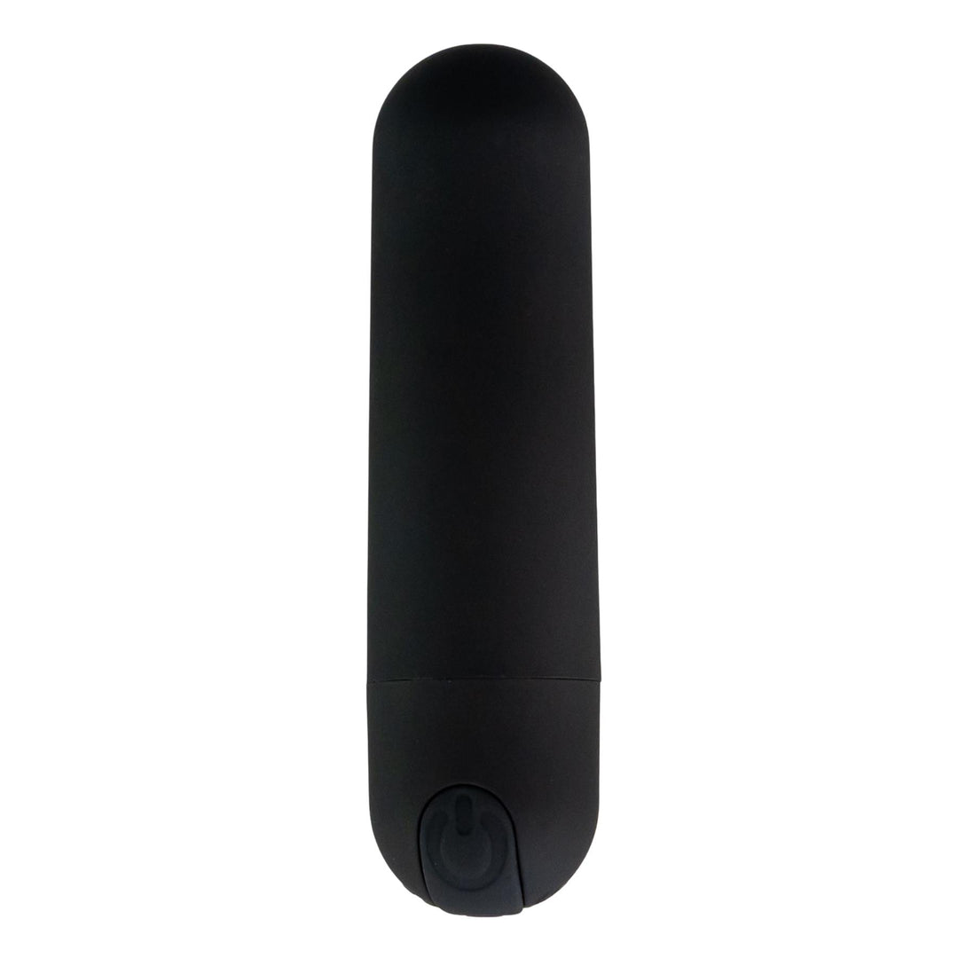 Mini Bullet Vibrator black color on a white background - Up N Smoke
