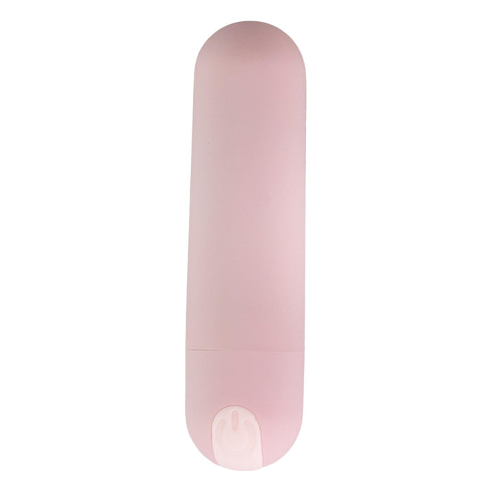 Mini Bullet Vibrator pink color on a white background - Up N Smoke