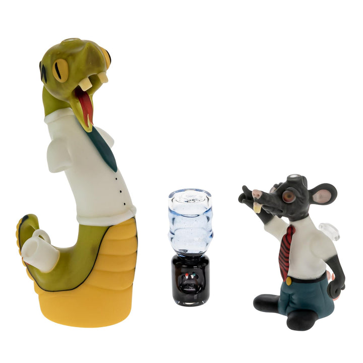 Nico Cray X Ethan Windy Heady Set Collab group photo high angle on a white background - Up N Smoke