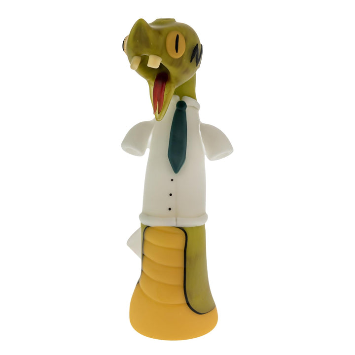 Nico Cray X Ethan Windy Heady Set Collab snake water pipe on a white background - Up N Smoke