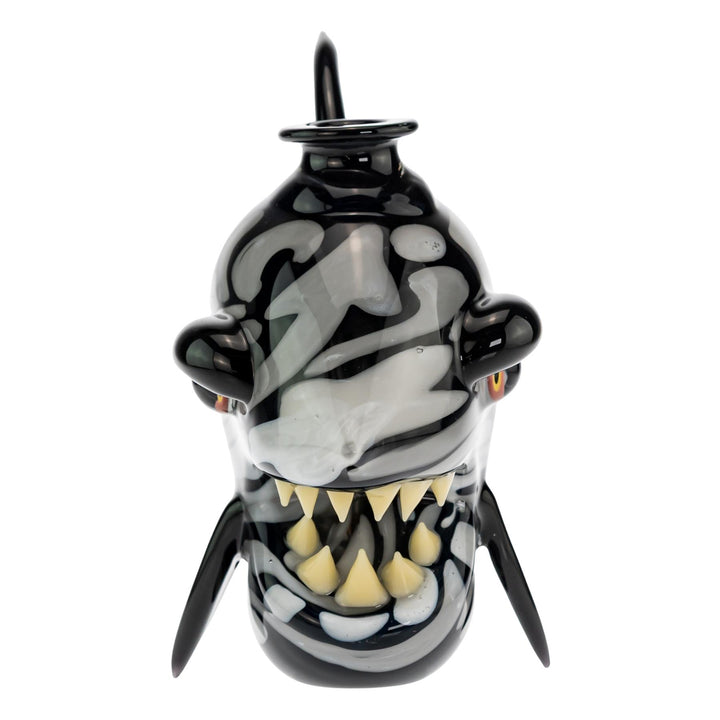 "Front of a Niko Cray Heady Water Pipe on a white background," - Up N Smoke.