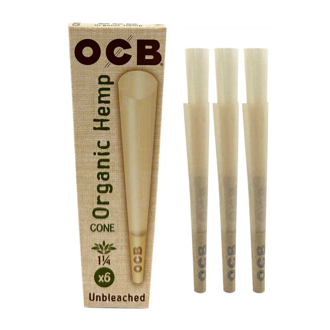 OCB Organic Hemp Cones - Up N Smoke