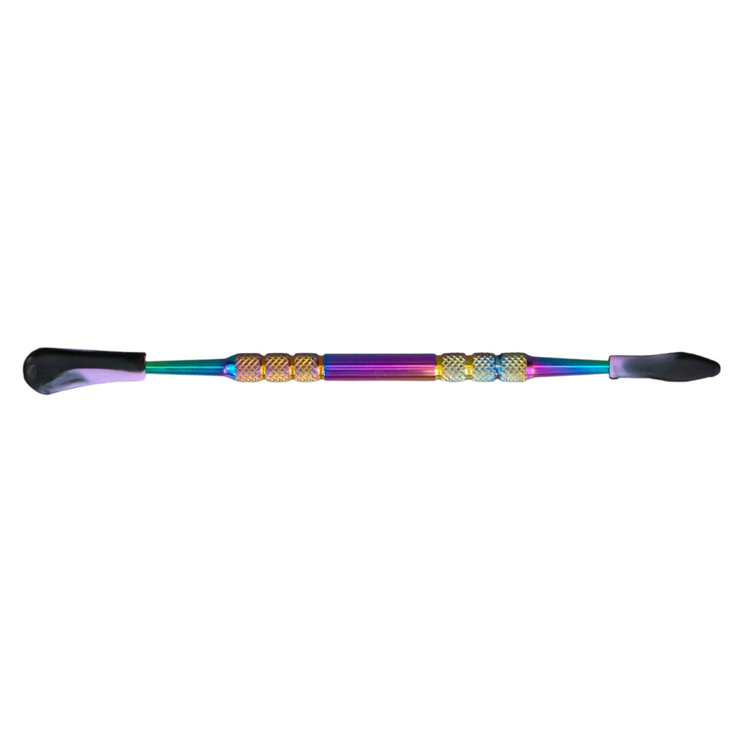 The Ooze Dabber with Silicone Tips Anodized color on a white background - Up N Smoke