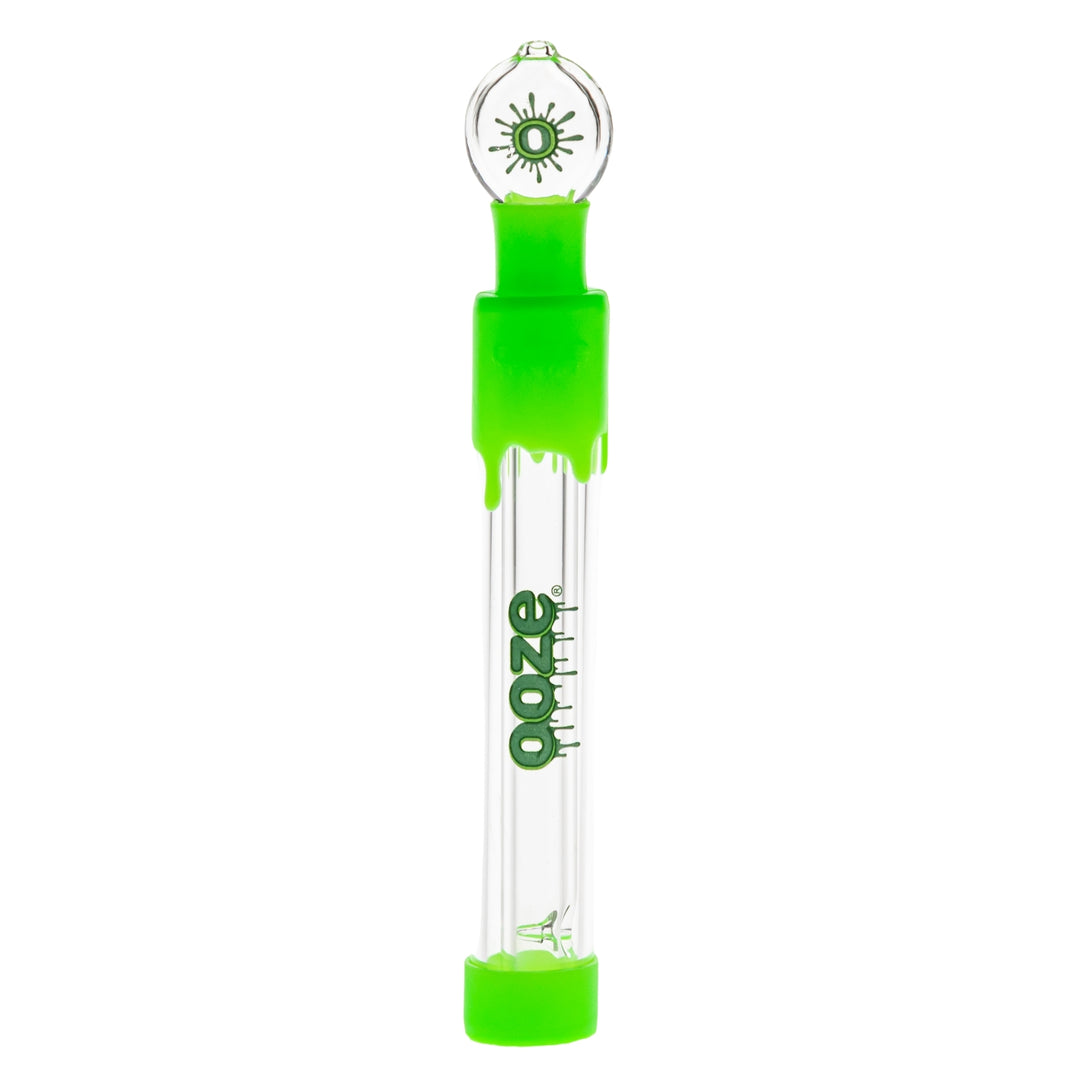 Ooze Glass Slide Blunt Green version on a white background - Up N Smoke