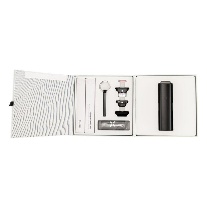 PAX 3 Vaporizer Complete Kit displayed on a white background showcasing packaging - Up N Smoke