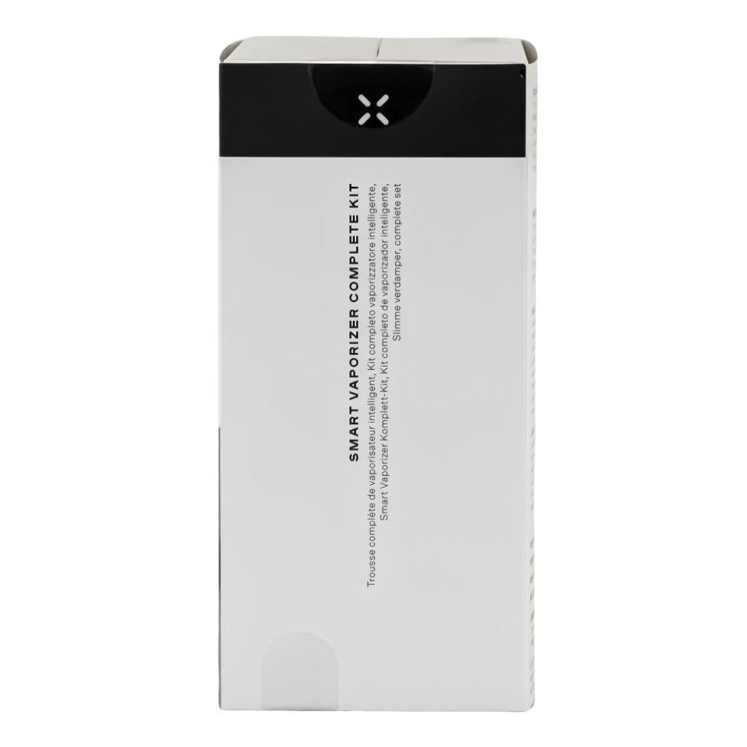 PAX 3 Vaporizer Complete Kit displayed on a white background showcasing left side of packaging  - Up N Smoke