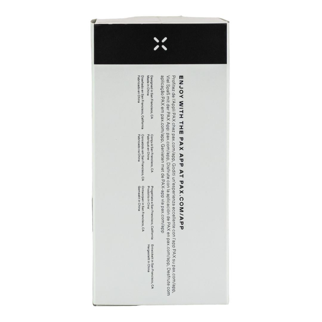 PAX 3 Vaporizer Complete Kit displayed on a white background showcasing right side of packaging  - Up N Smoke