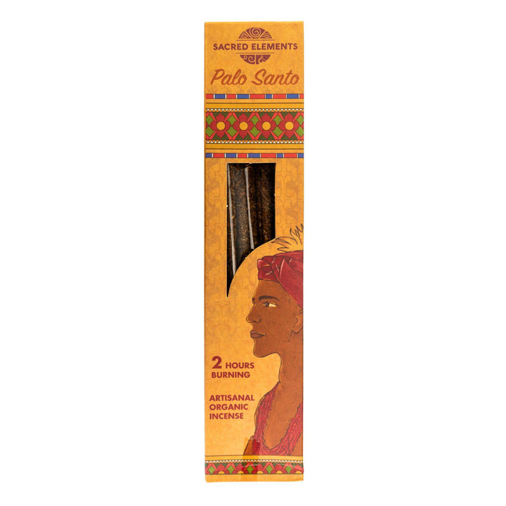 HEM Sacred Elements Incense Sticks Palo Santo displayed on a white background - Up N Smoke