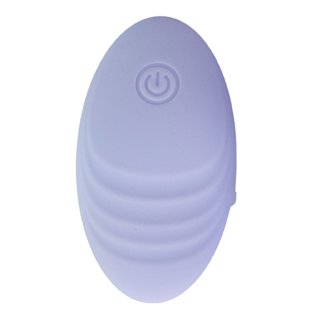 Kegel Eggs Set Purple remote on a white background - Up N Smoke