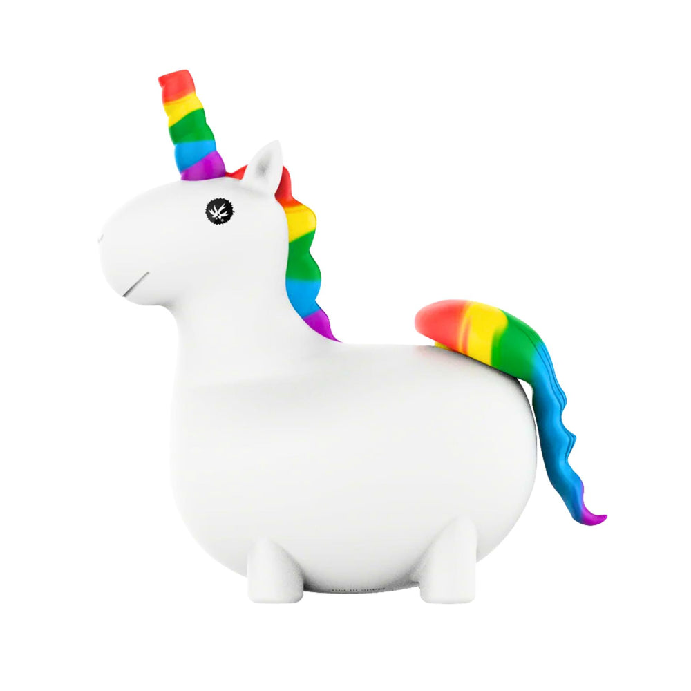 PieceMaker Unicorn with Rainbows Silicone Water Pipe - Up N Smoke