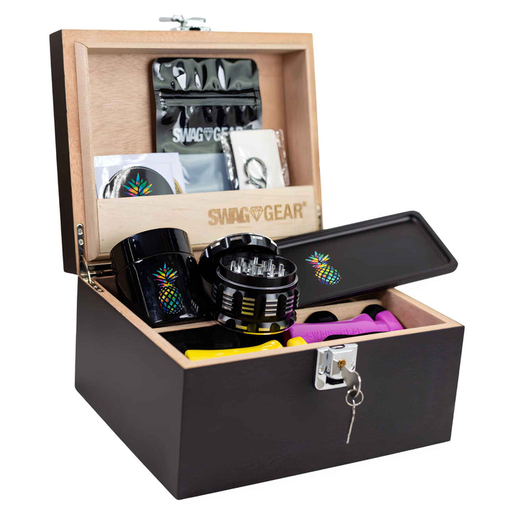 Pineapple Swag Gear Stash Box - Up N Smoke