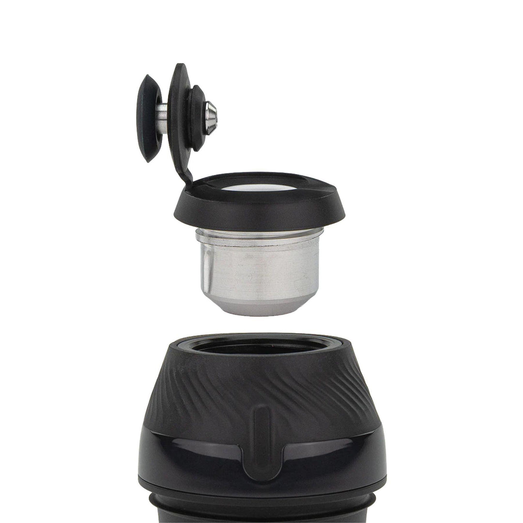 "Close-up of a 3D Chamber included in a Puffco Proxy 2.0 in the color Onyx," - Up N Smoke.