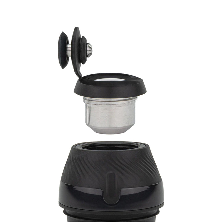 "Close-up of a 3D Chamber included in a Puffco Proxy 2.0 in the color Onyx," - Up N Smoke.