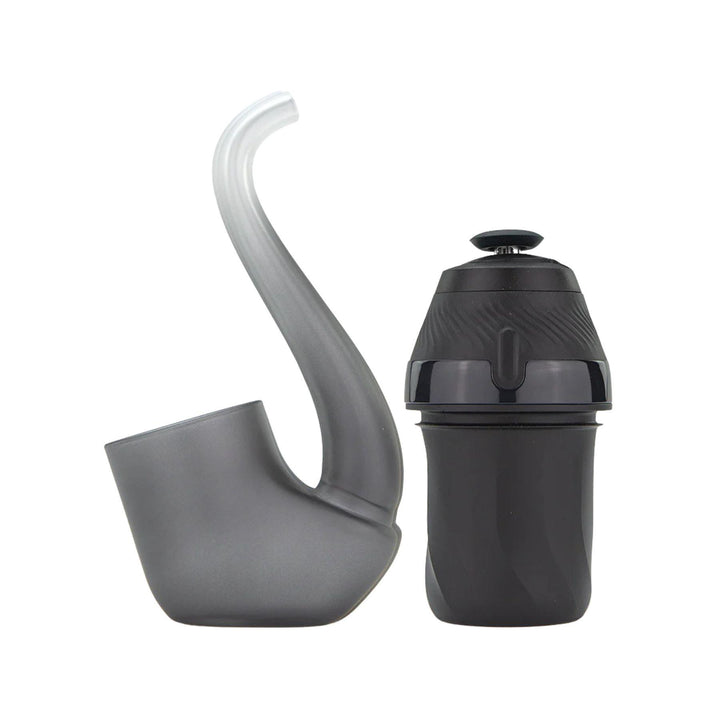 "Puffco Proxy 2.0 Pipe with the 3D Chamber next to it on a white background," - Up N Smoke.