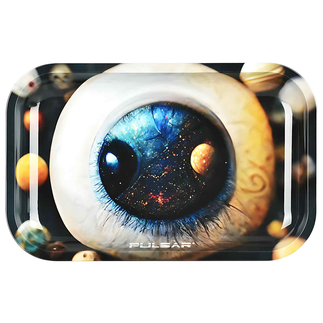 Pulsar Planet Watcher Metal Rolling Tray - Up N Smoke