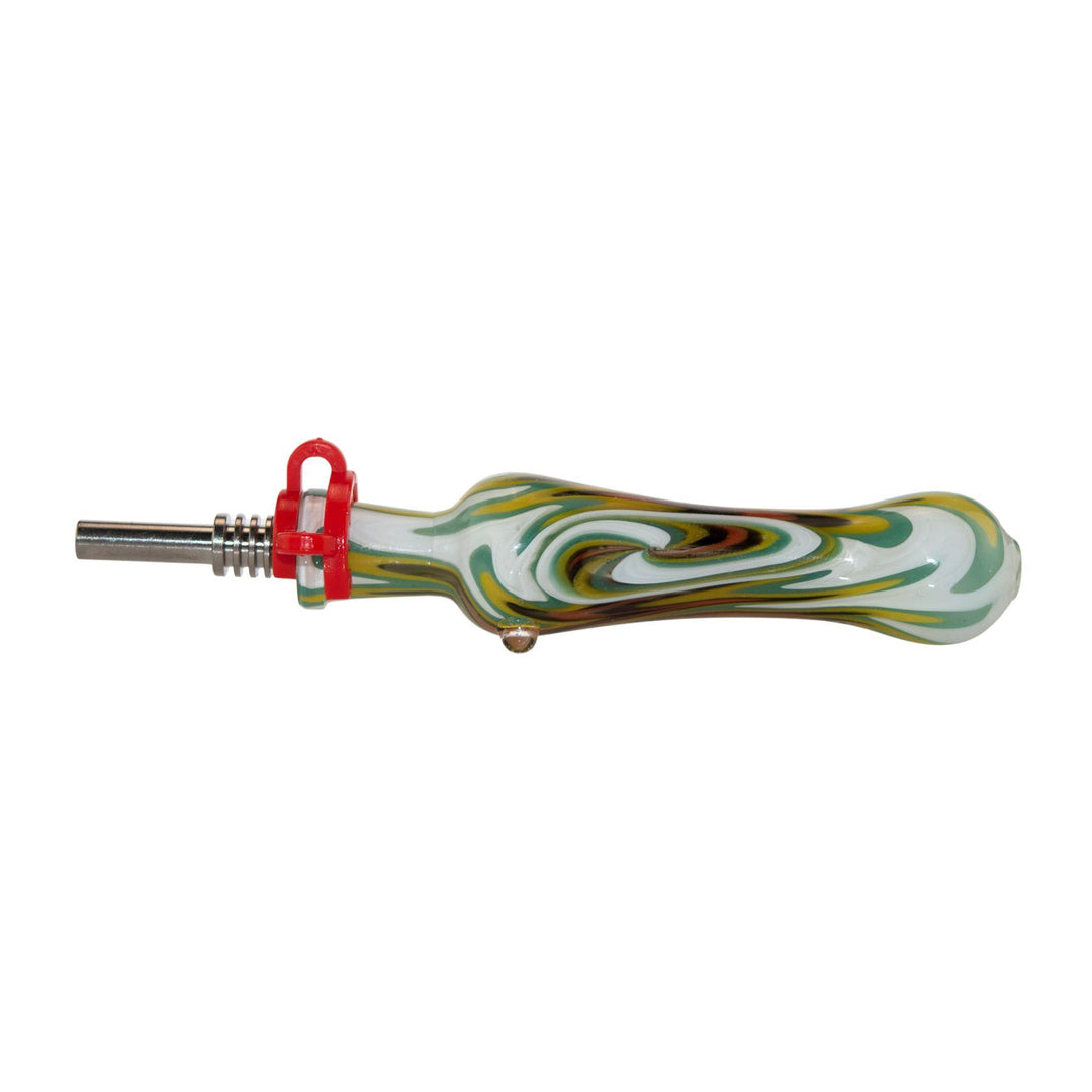 "Pulsar Titanium Wig Wag Nectar Collector on a white background," - Up N Smoke.