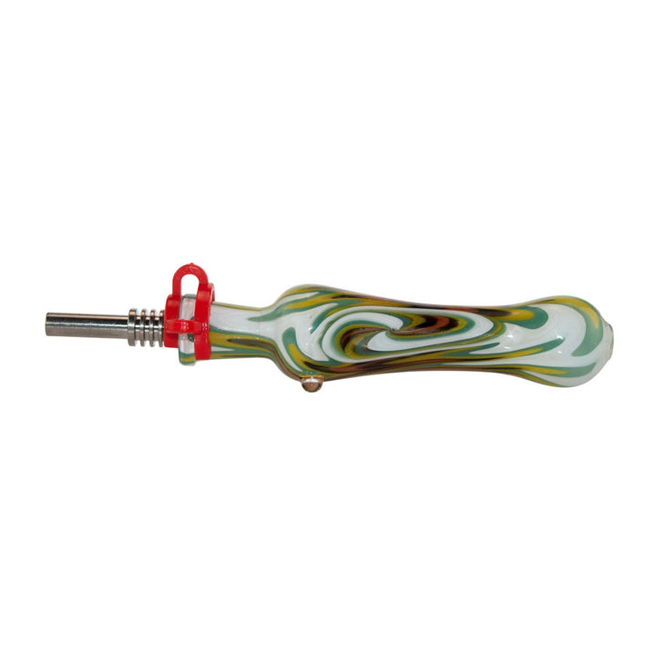 "Pulsar Titanium Wig Wag Nectar Collector on a white background," - Up N Smoke.