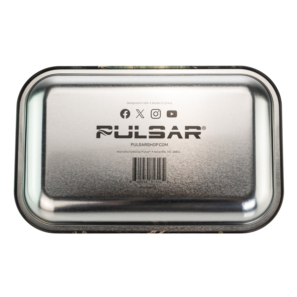 Pulsar Big Foot Rolling Tray back side on a white background - Up N Smoke