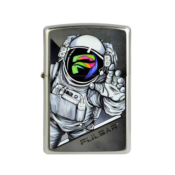 Zippo Lighter Pulsar Themed Spaceman - Up N Smoke