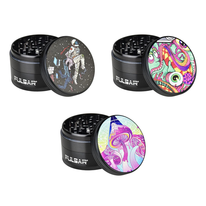 Pulsar 4pc Grinder Artist Series - Up N Smoke
