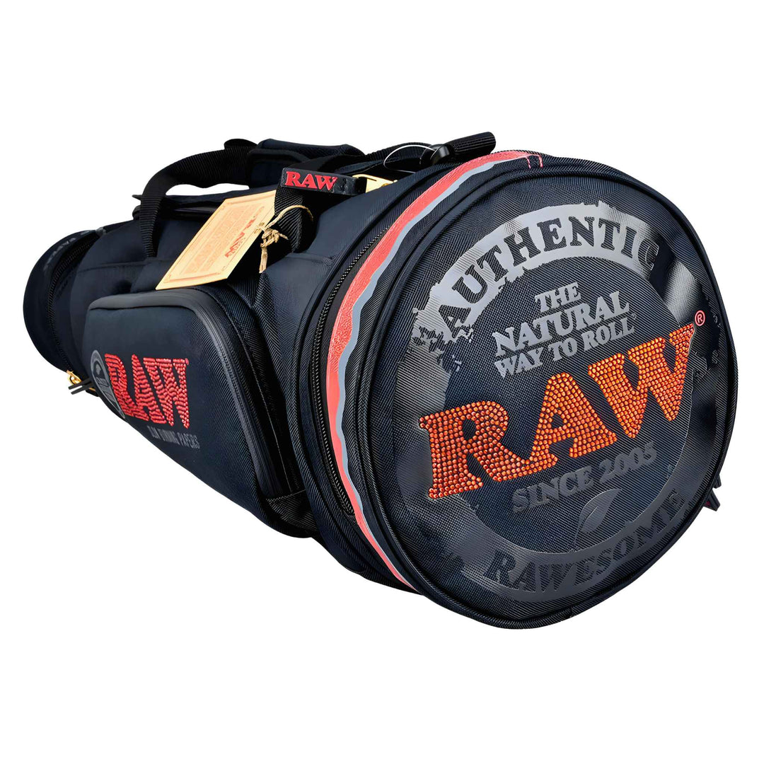 RAW Black Cone Duffel Bag Bottom - Up N Smoke