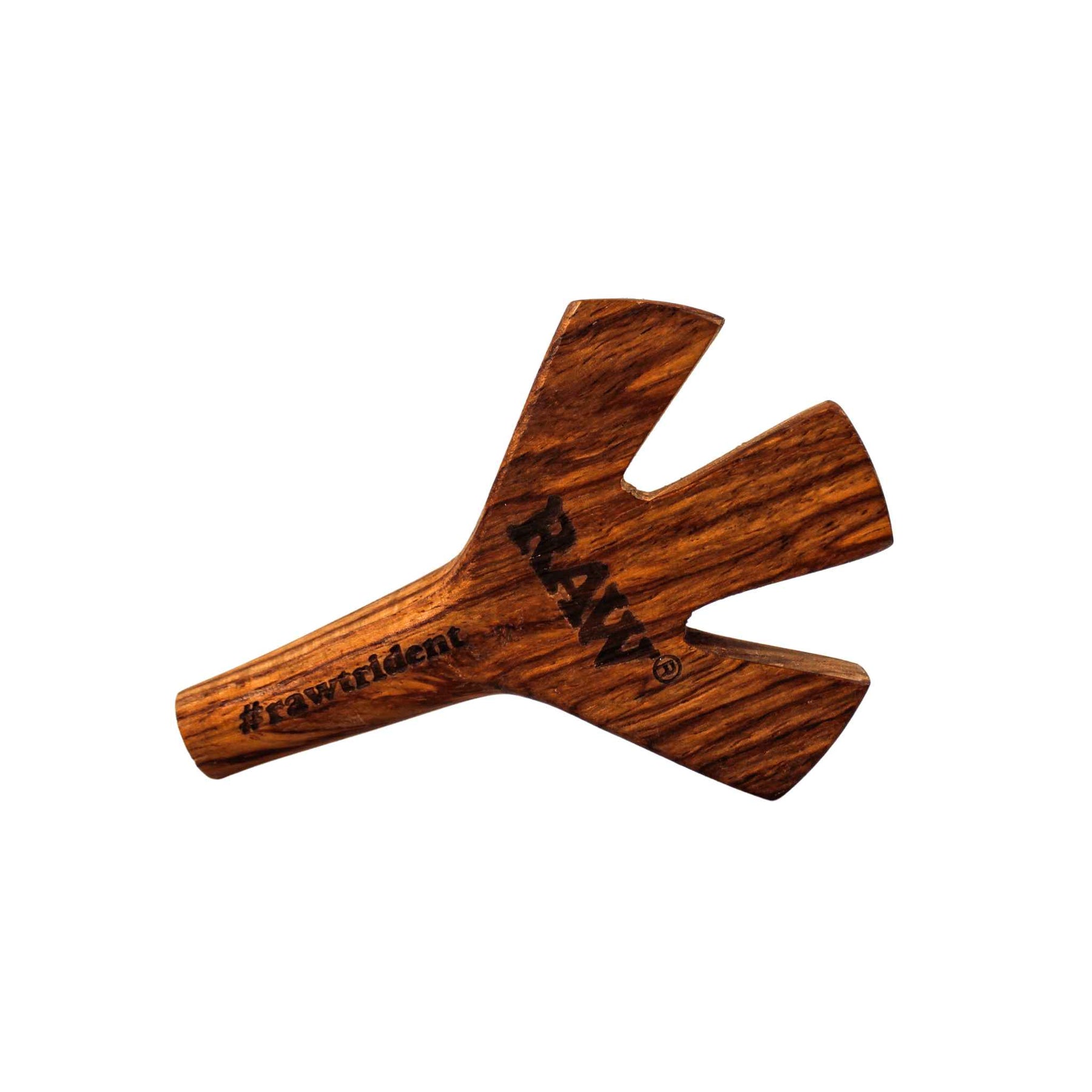 raw trident wooden cigarette holder Level Five Joint | 5-Way Cone Holder RAW Trident Cigarette Holder
