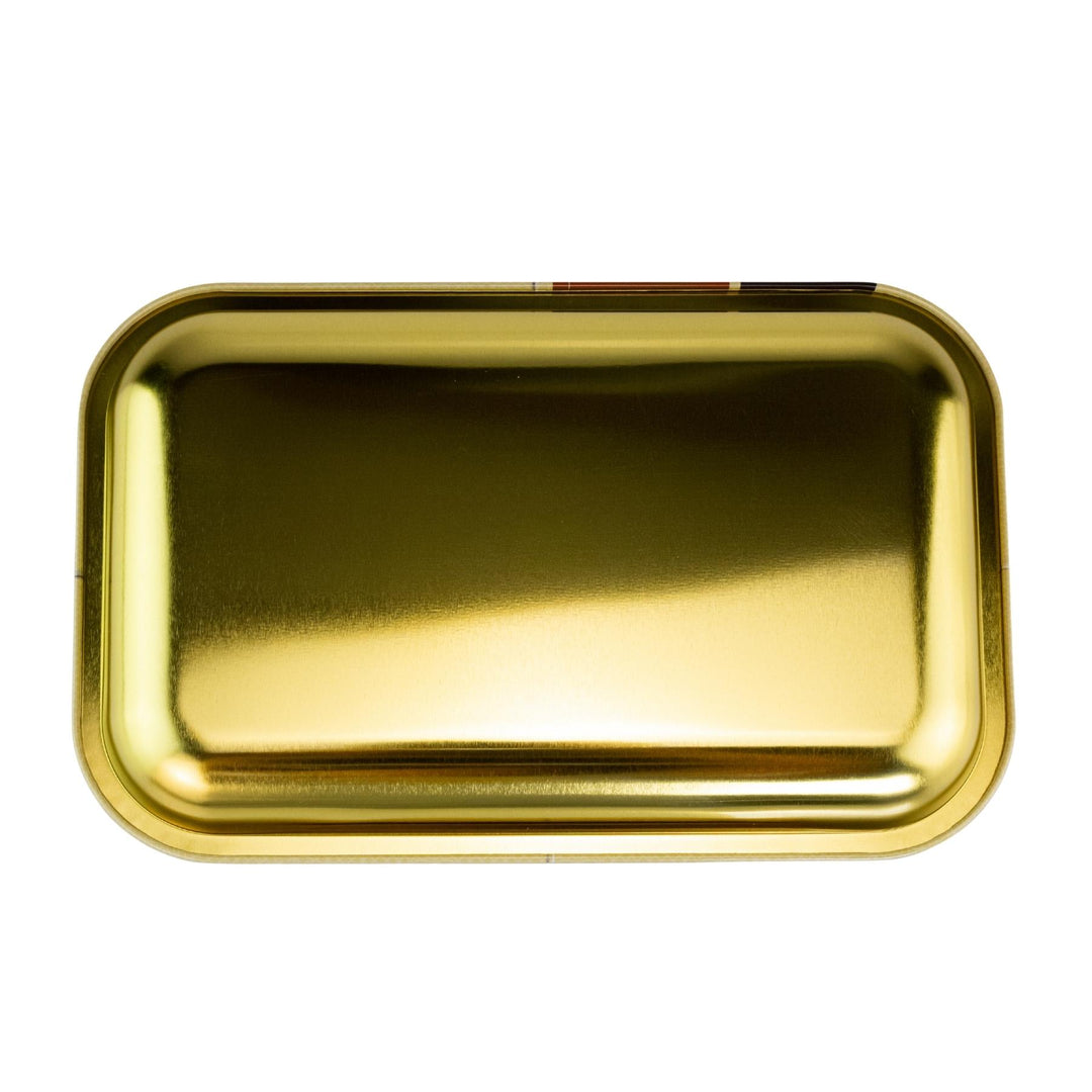 Raw Rolling Tray small back side on white background - Up N Smoke