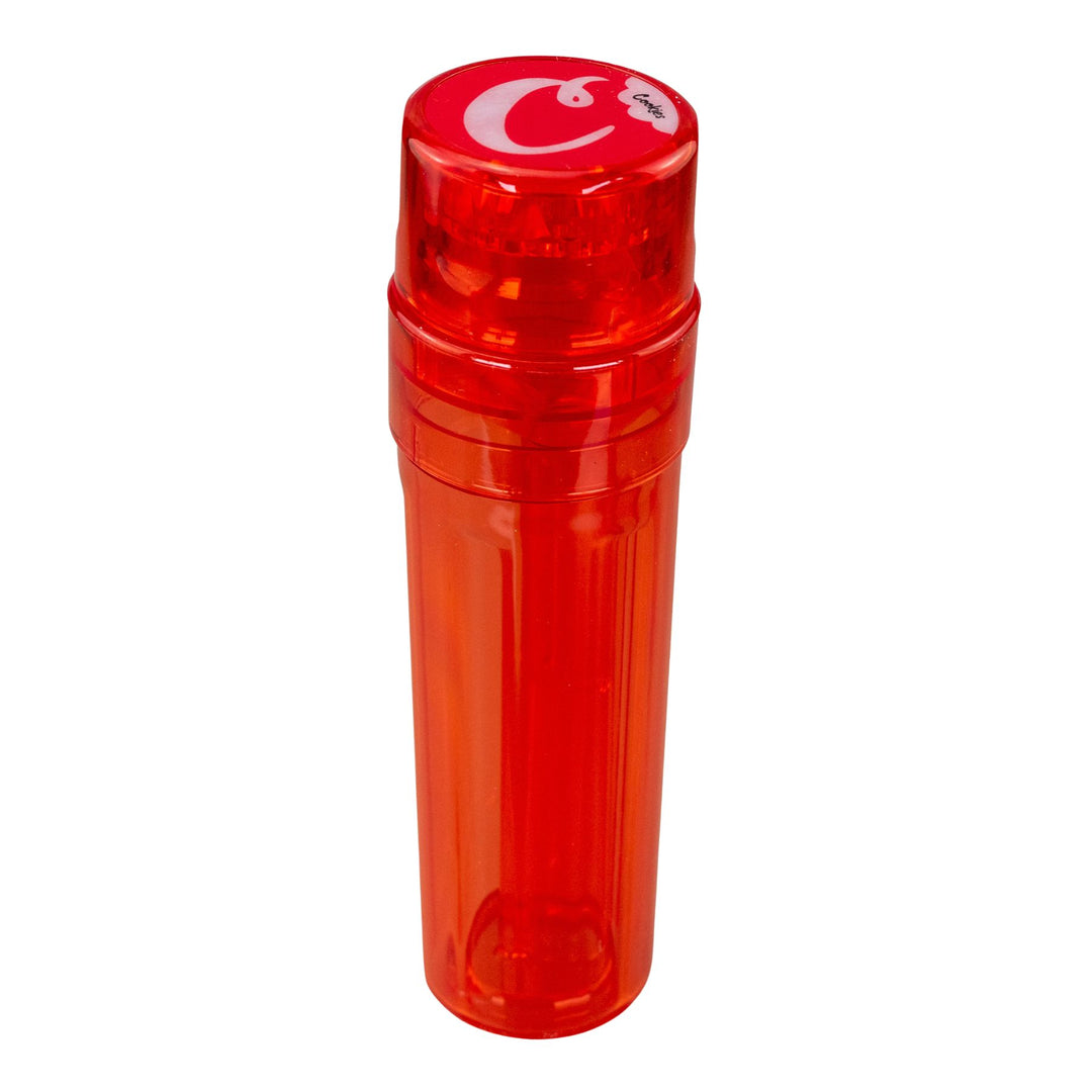 "Red Cookies Flower Tower on a white background," - Up N Smoke.