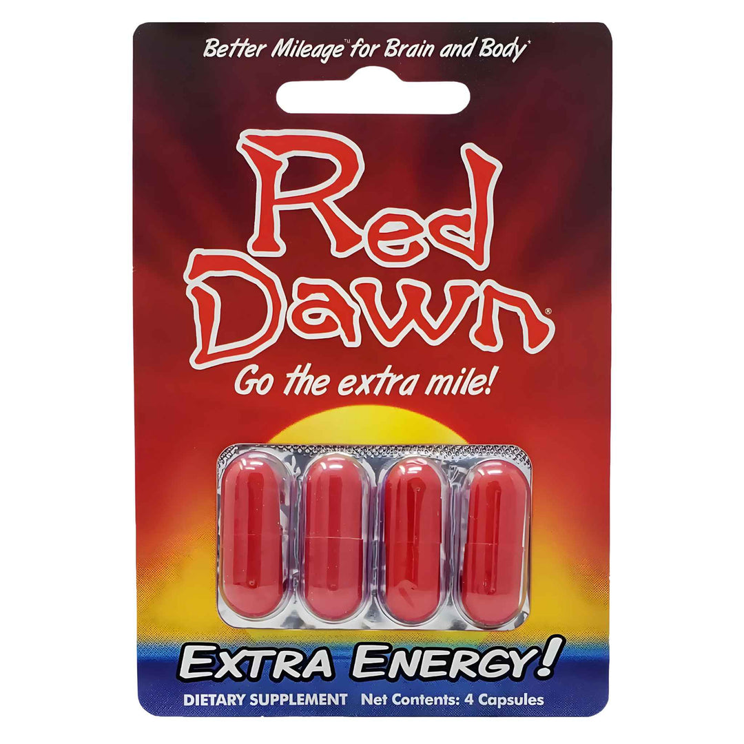 Red Dawn Extra Mile Energy Dietary Supplement - Up N Smoke