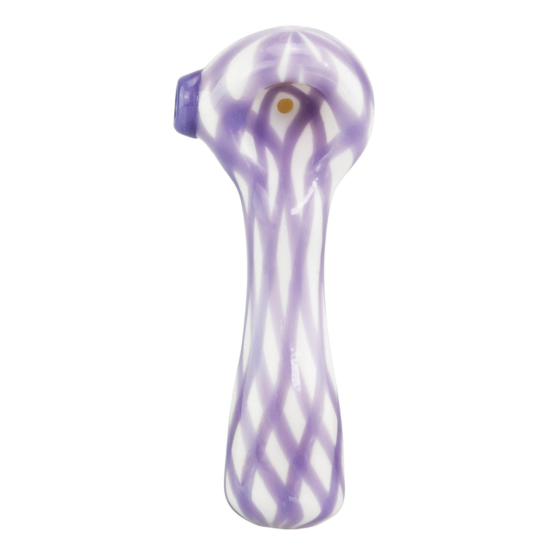 Reticello Hand Pipe displayed on a white background - Up N Smoke