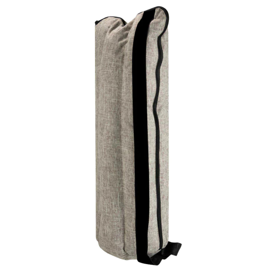 "Khaki SK9 Large Zipper Tube on a white background," - Up N Smoke.