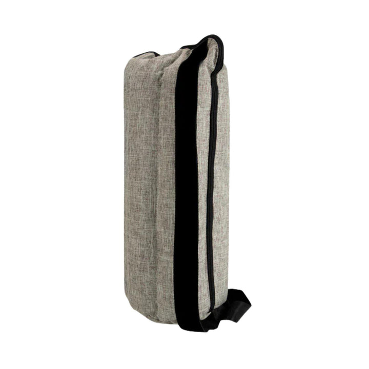 "Khaki SK9 Medium Zipper Tube on a white background," - Up N Smoke.