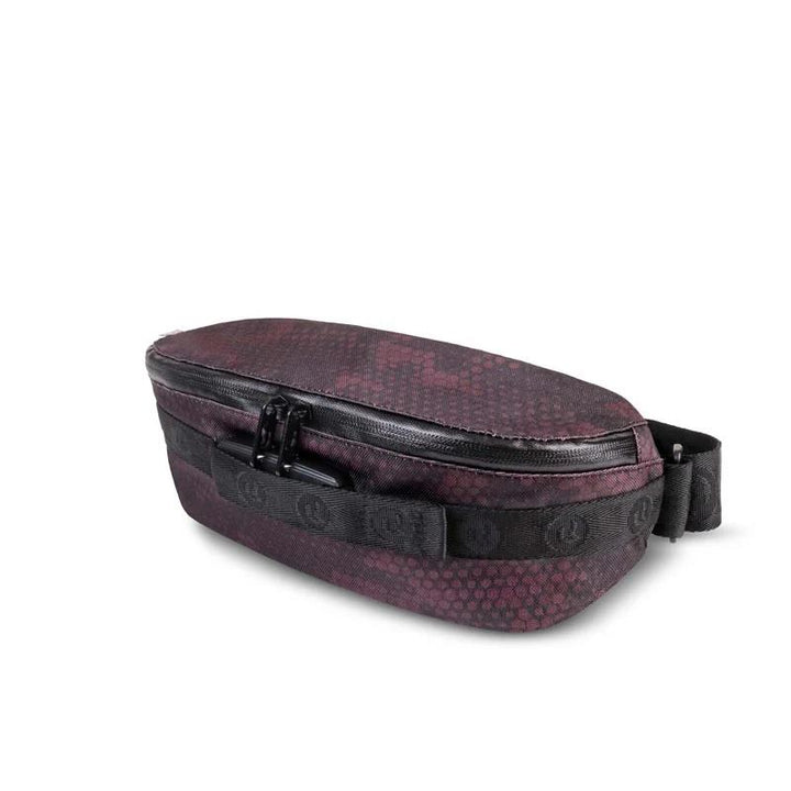 Skunk Brand Burgundy Camo Maverick Cross Body Smell Proof Bag - Up N smoke