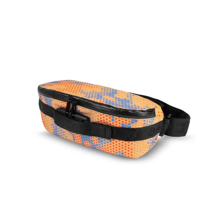 Skunk Brand Tangerine Camo Maverick Cross Body Smell Proof Bag - Up N smoke