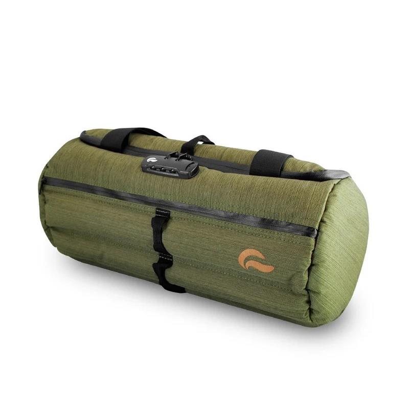 Skunk Bags Skewed Angle of Medium Duffle Tube Smell Proof Bag - Up N Smoke