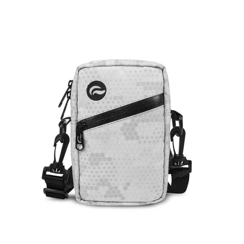 Skunk Bag White Slide Mini Cross Body Smell Proof Bag - Up N Smoke