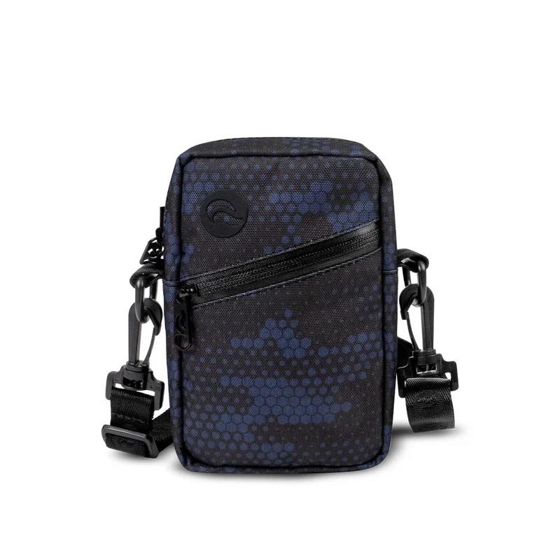 Skunk Bag Cosmic Blue Digital Camo Slide Mini Cross Body Smell Proof Bag - Up N Smoke