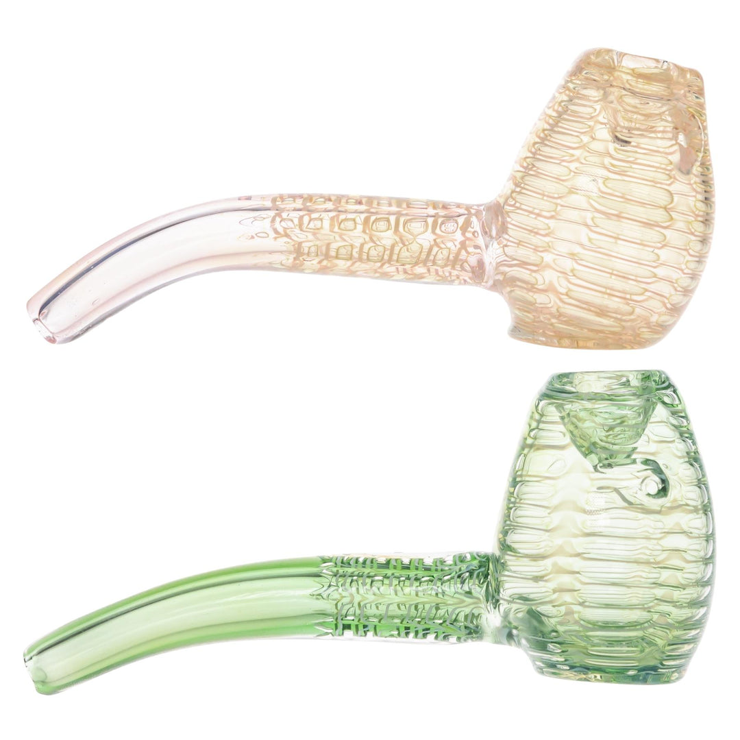 Sherlock Fumed Pipe on a white background group photo - Up N Smoke