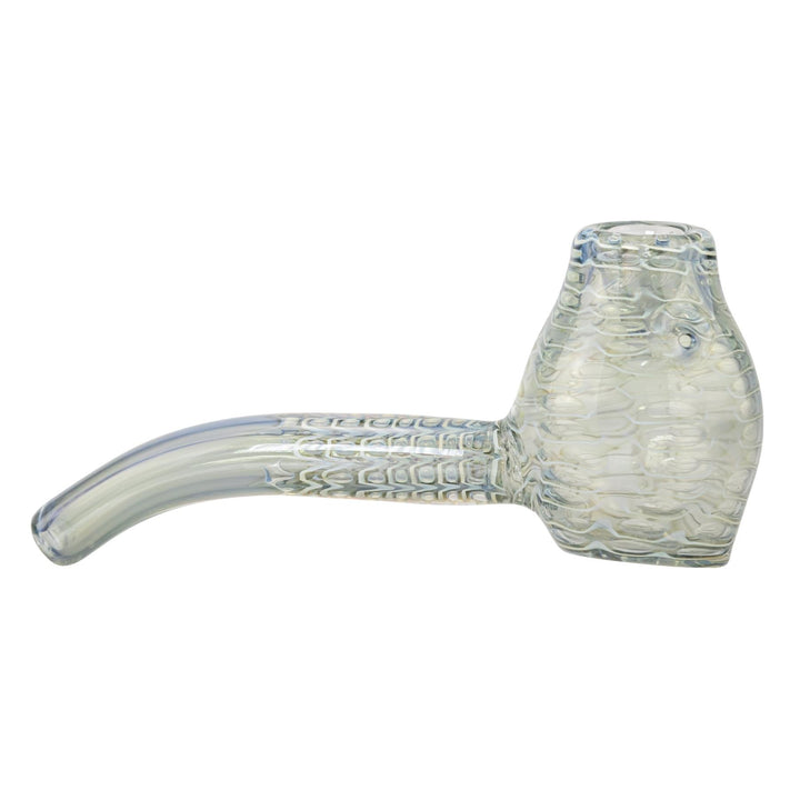Sherlock Fumed Pipe blue color right side on a white background - Up N Smoke