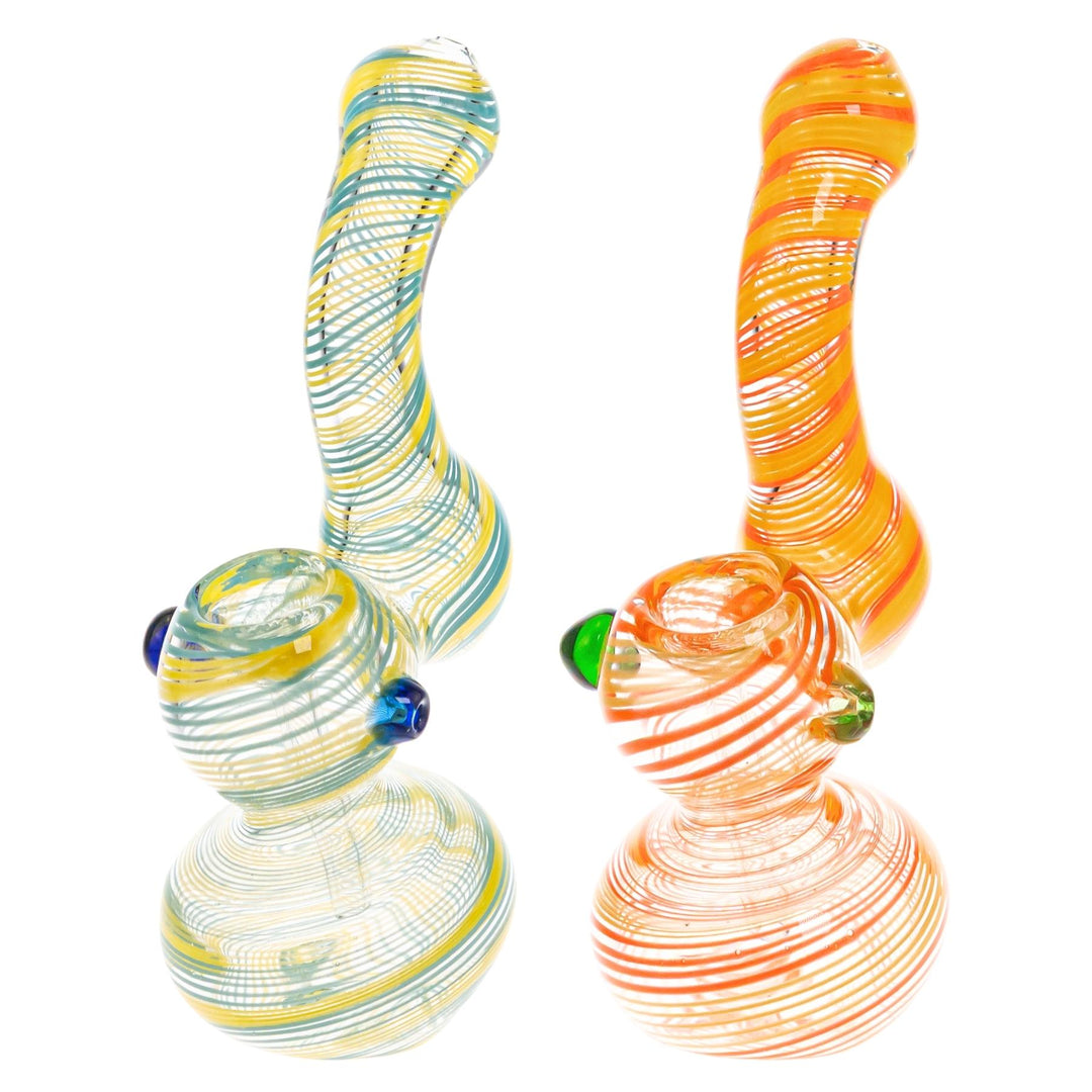 Sherlock Spiral Bubbler on a white background group photo - Up N Smoke