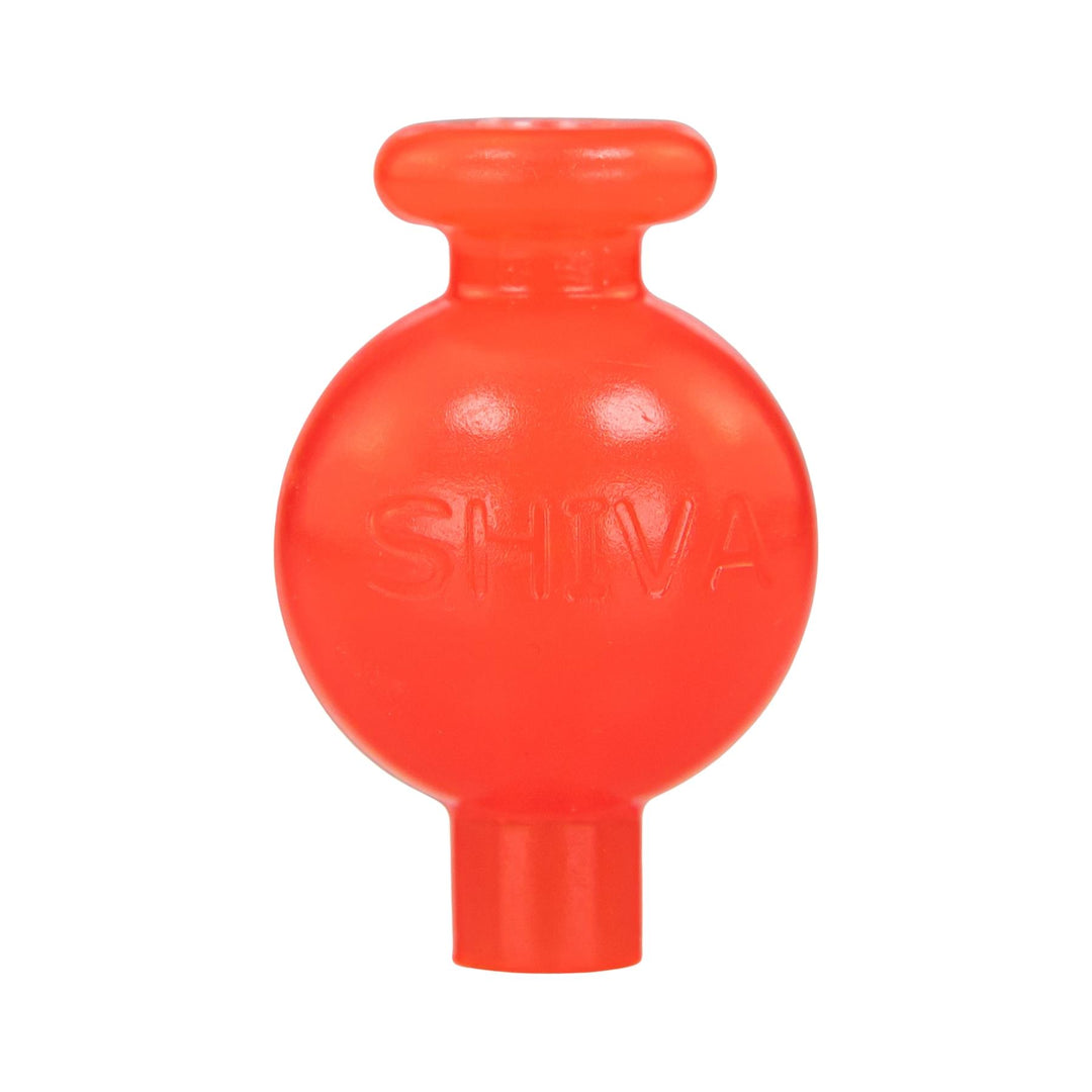 Shiva Bubble Cap red color on a white background - Up N Smoke