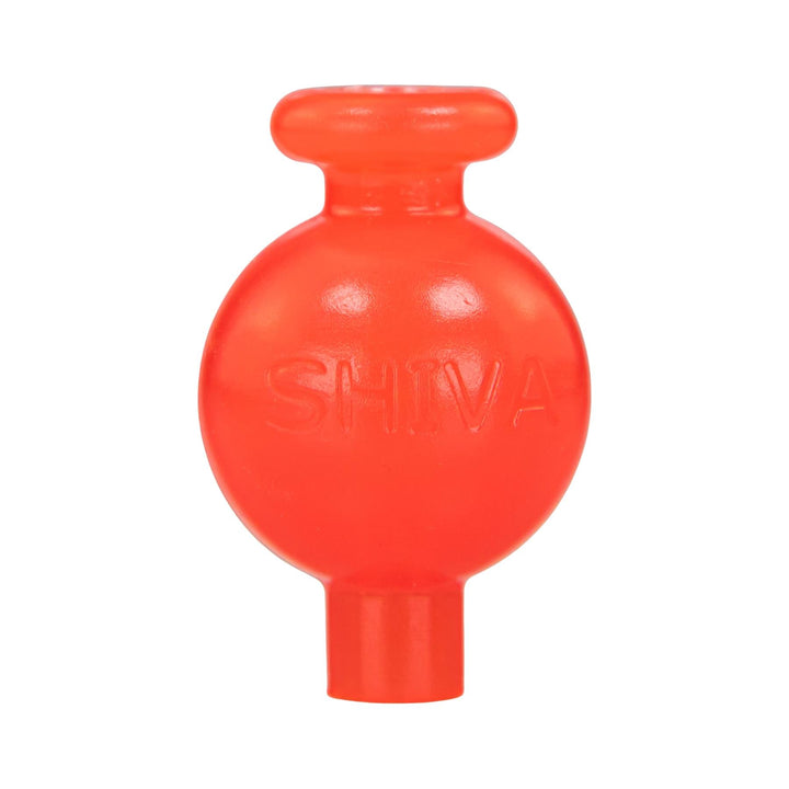 Shiva Bubble Cap red color on a white background - Up N Smoke