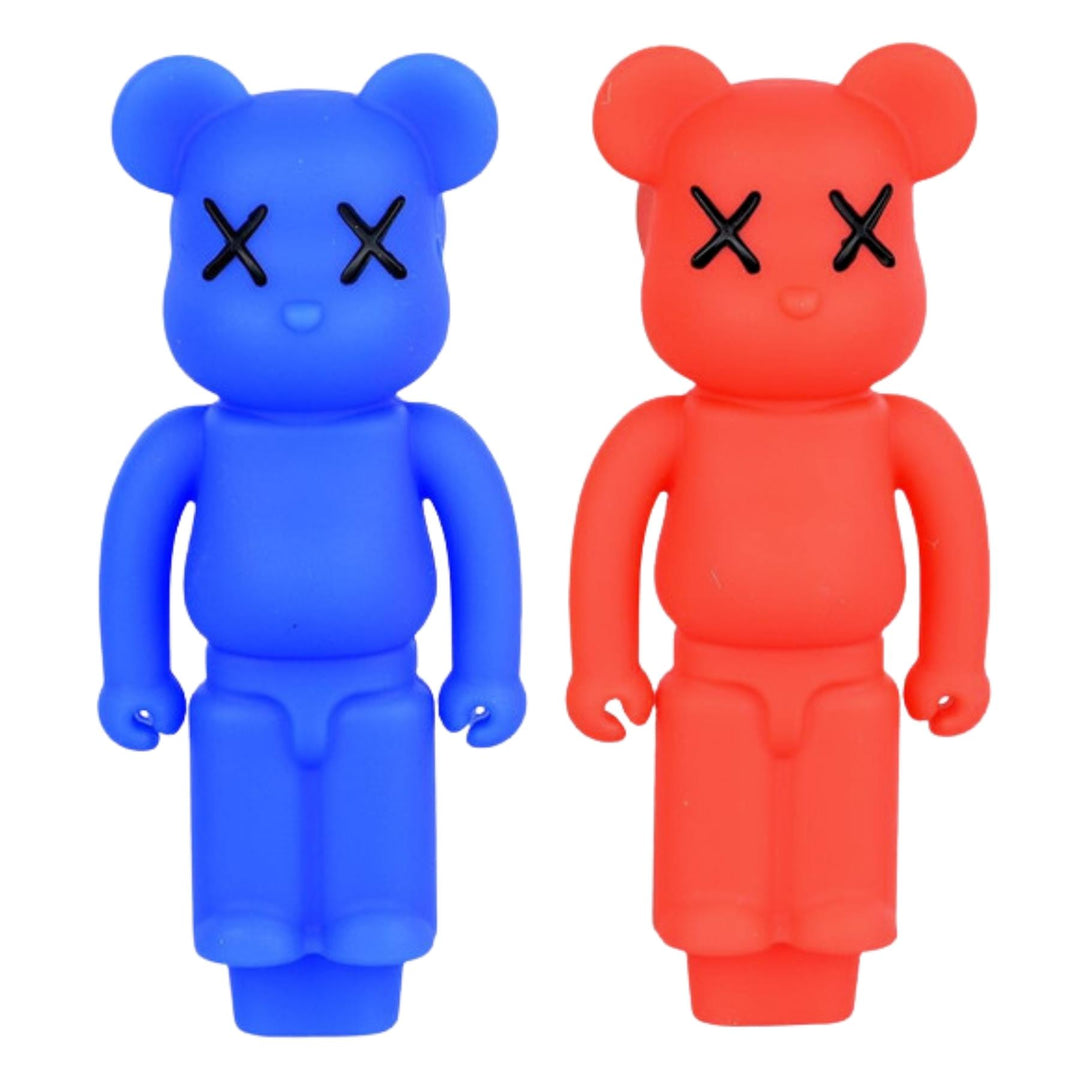 Silicone Bear Spoon group on a white background - Up N Smoke 