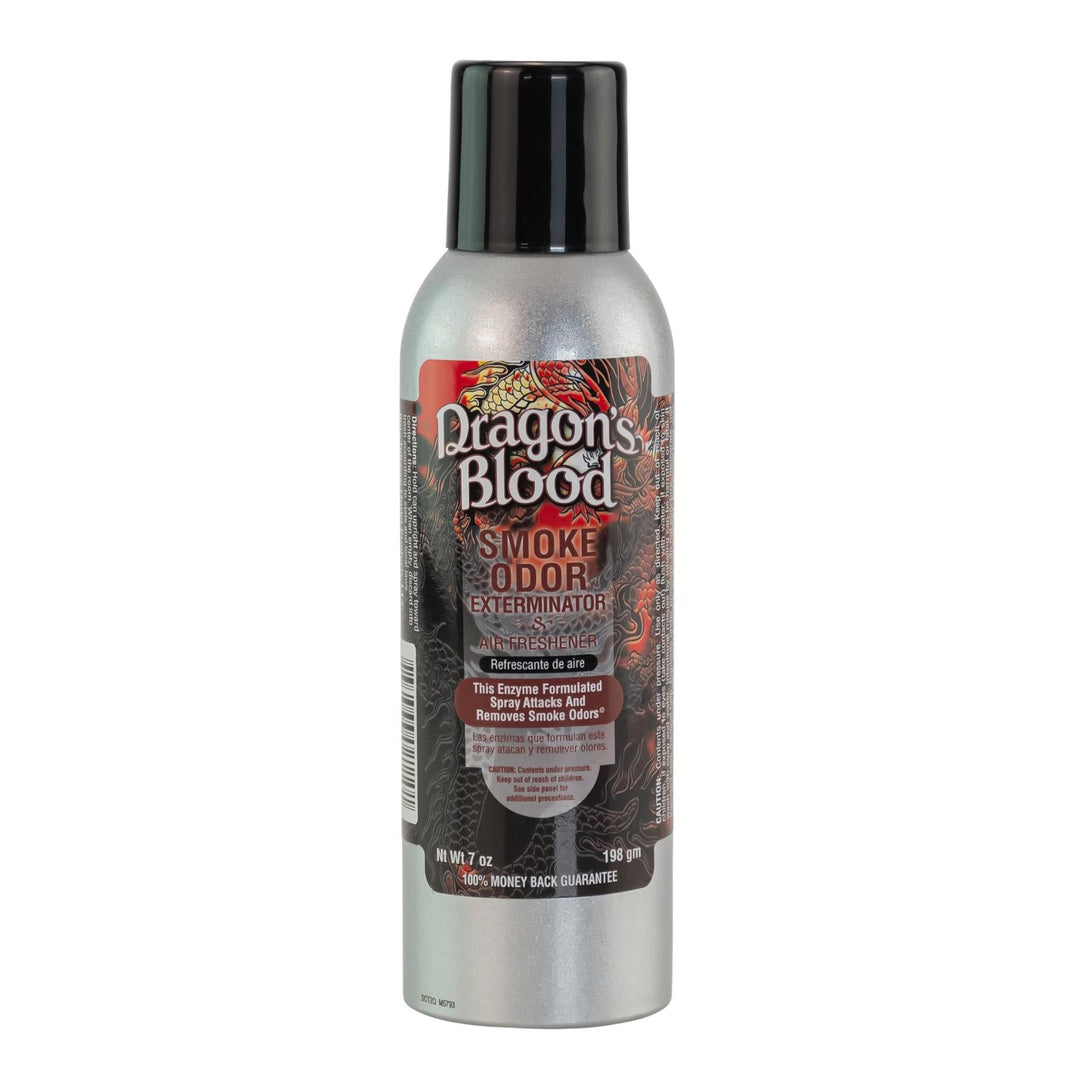 Smoke Odor Exterminator Spray Dragon's Blood displayed on a white background - UNS