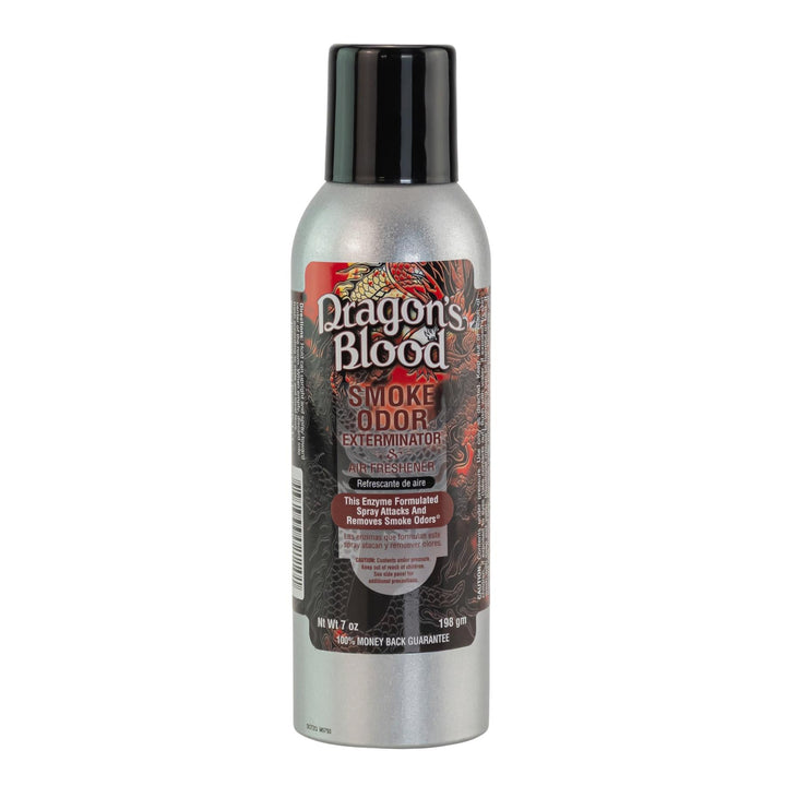 Smoke Odor Exterminator Spray Dragon's Blood displayed on a white background - UNS