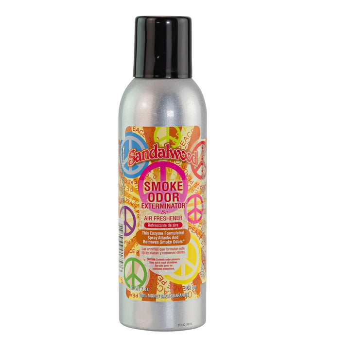 Smoke Odor Exterminator Spray Sandalwood displayed on a white background - UNS