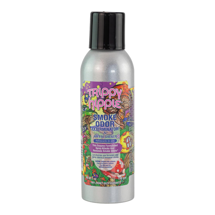 Smoke Odor Exterminator Spray Trippy Hippie displayed on a white background - UNS