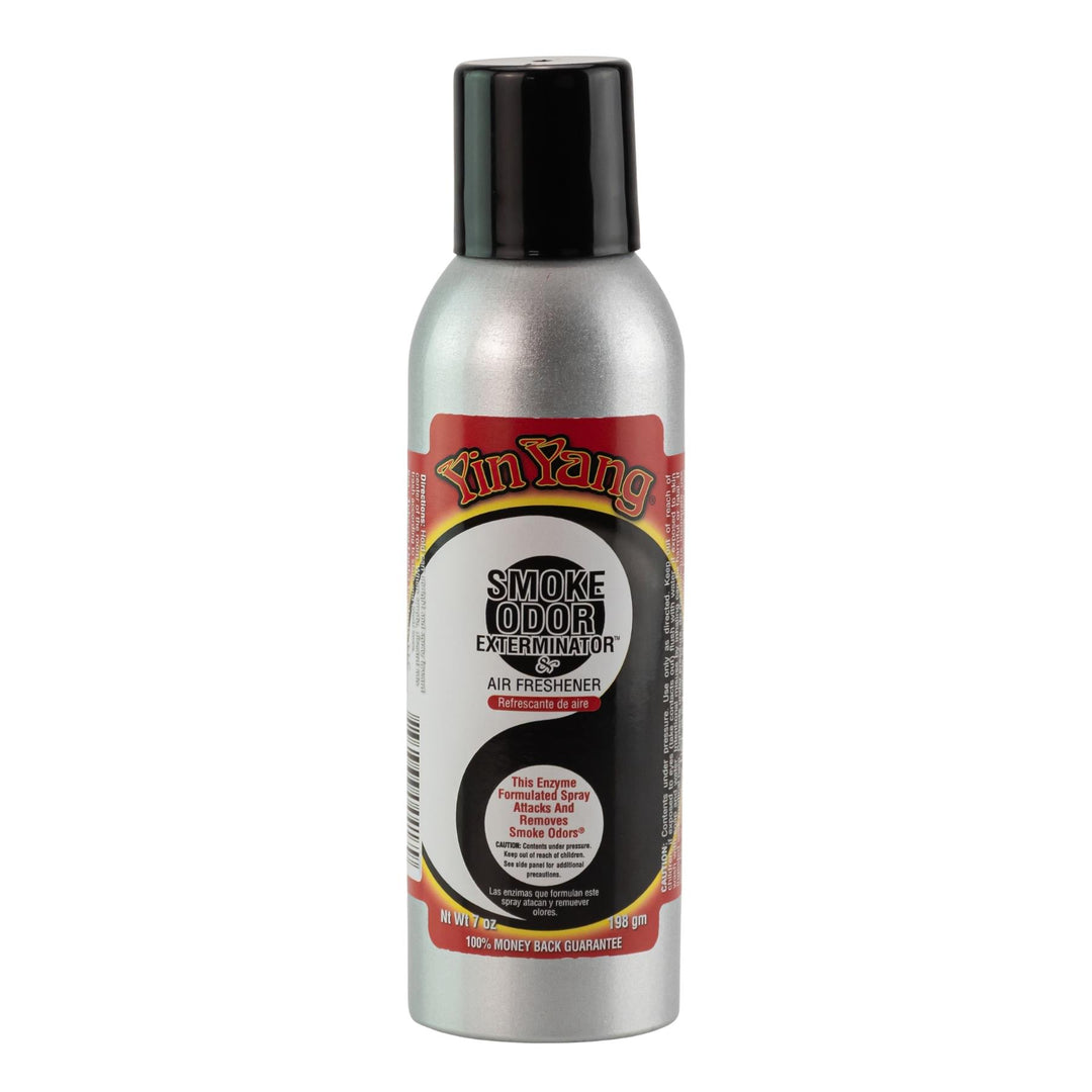 Smoke Odor Exterminator Spray Yin Yang displayed on a white background - UNS