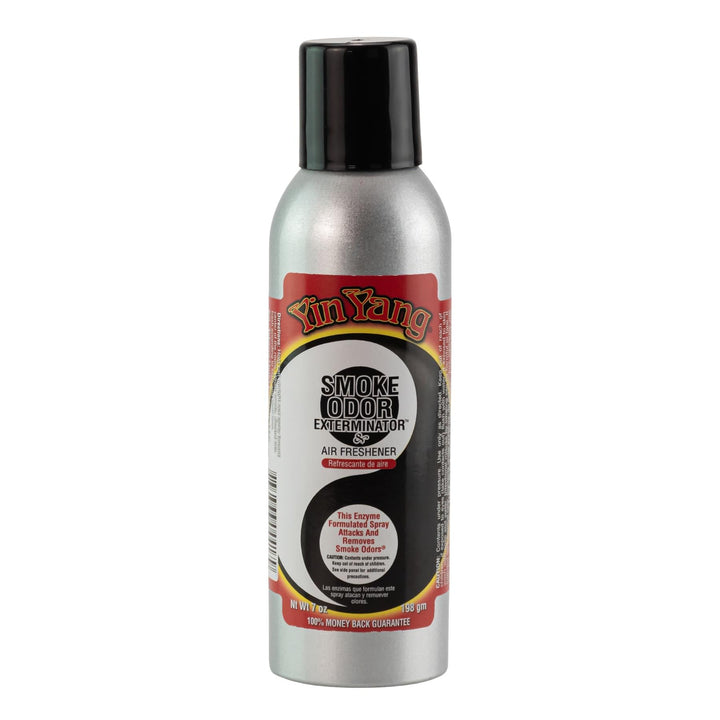 Smoke Odor Exterminator Spray Yin Yang displayed on a white background - UNS
