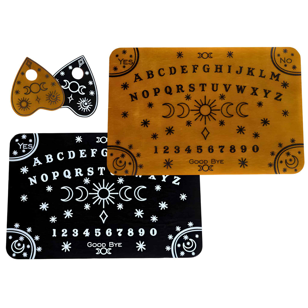 Black & Stained Solar Moon Themed Talking Boards - Up N Smoke